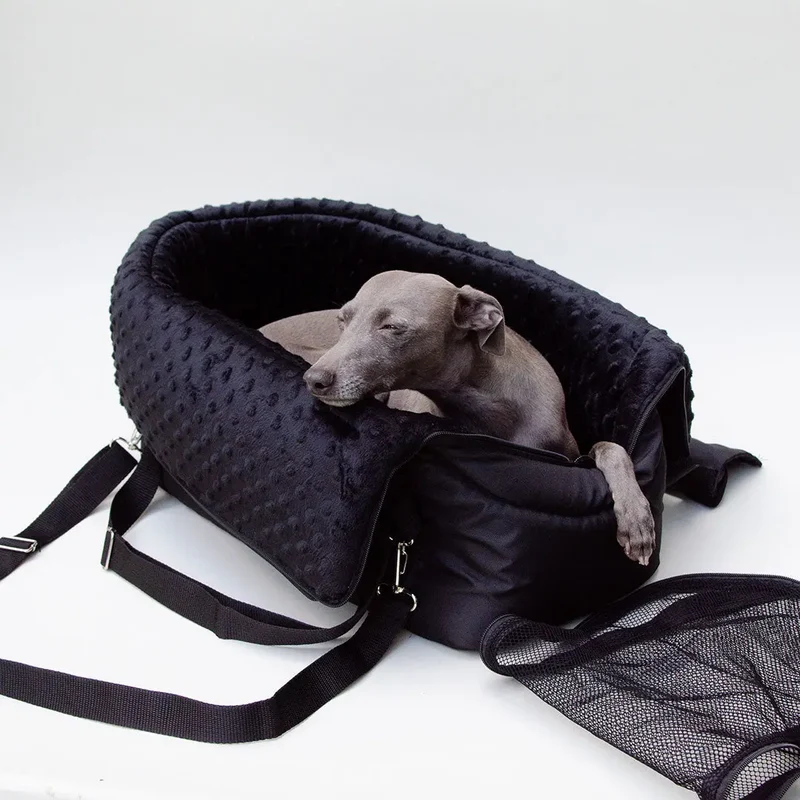 Hundeflugtasche AIR EURO Lunch & Dinner – Black