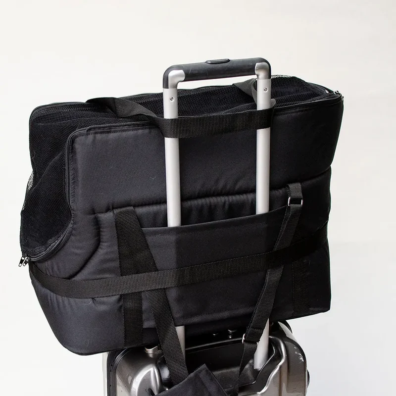 Hundeflugtasche AIR EURO Lunch & Dinner – Black