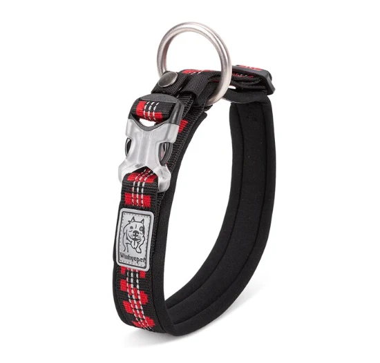 WINHYEPET Neopren gepolstertes und reflektierendes Halsband