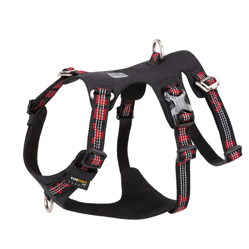 WINHYEPET reflektierendes Cordura® Doppel-H-Hundegeschirr