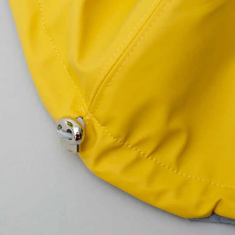Kuscheliger Regenmantel für Hunde "Safe From Rain" yellow