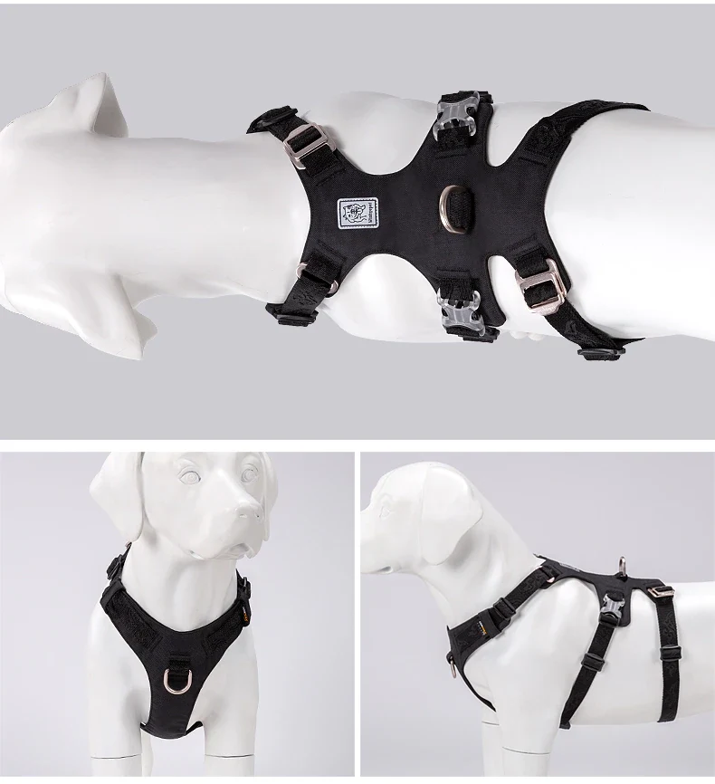 Ultraleichtes Doppel-H-Hundegeschirr Cordura®