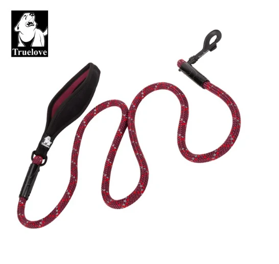 Hundeleine - Strapazierfähiges Nylon mit Reflektoren und Neoprengriff