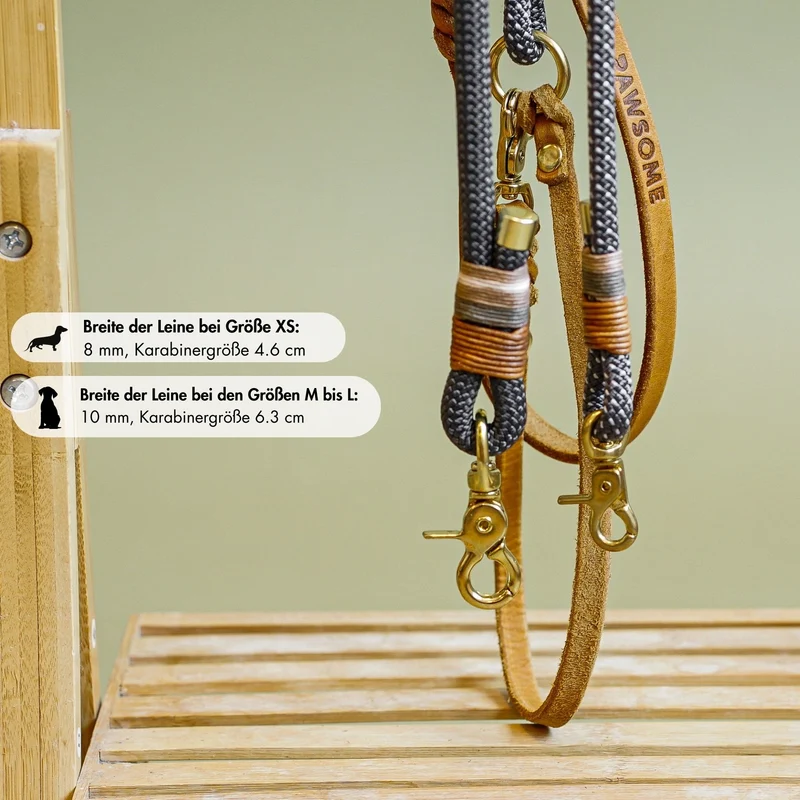 Set | Halsband & Leine 'Vienna'