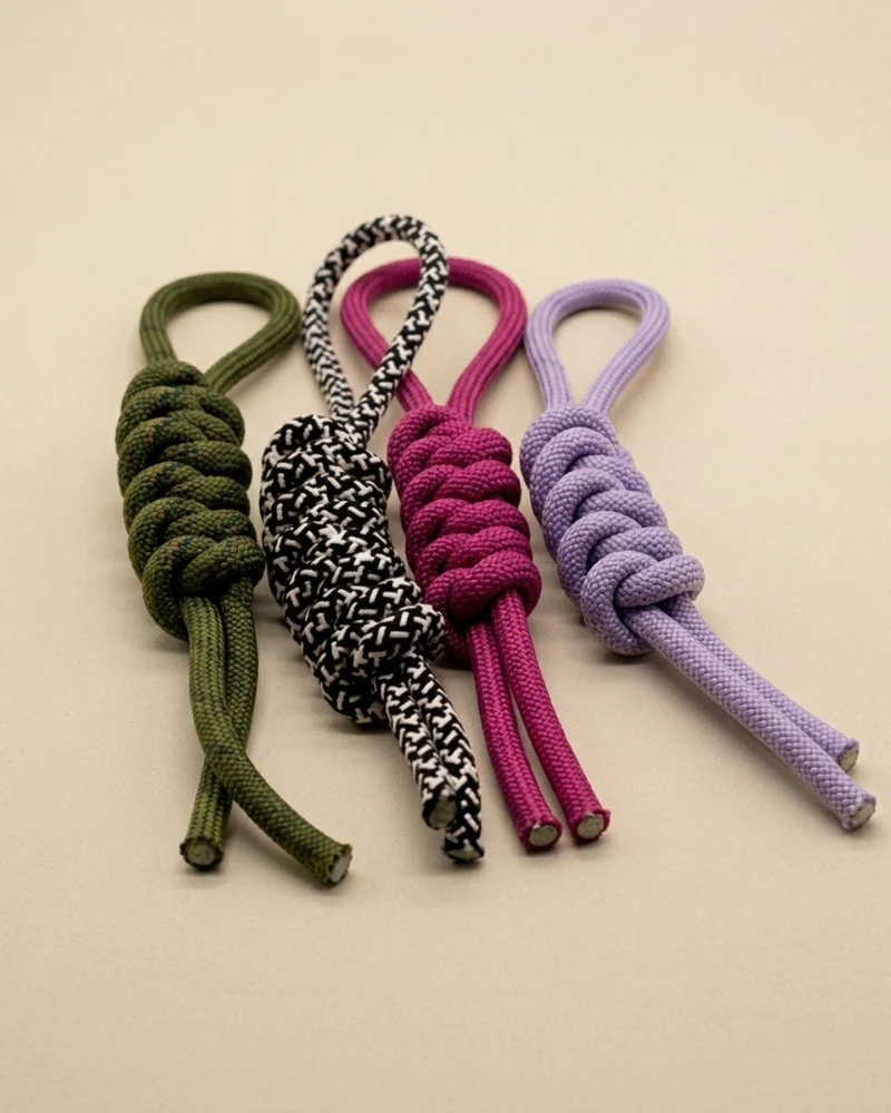 Zerrspielzeug aus Upcycling-Kletterseil