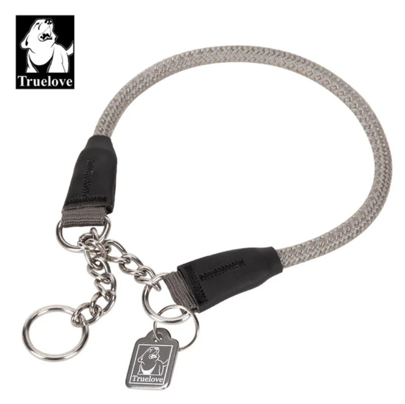 Reflektierendes Hundehalsband mit Kettenzugstop V1.0 "Neon"