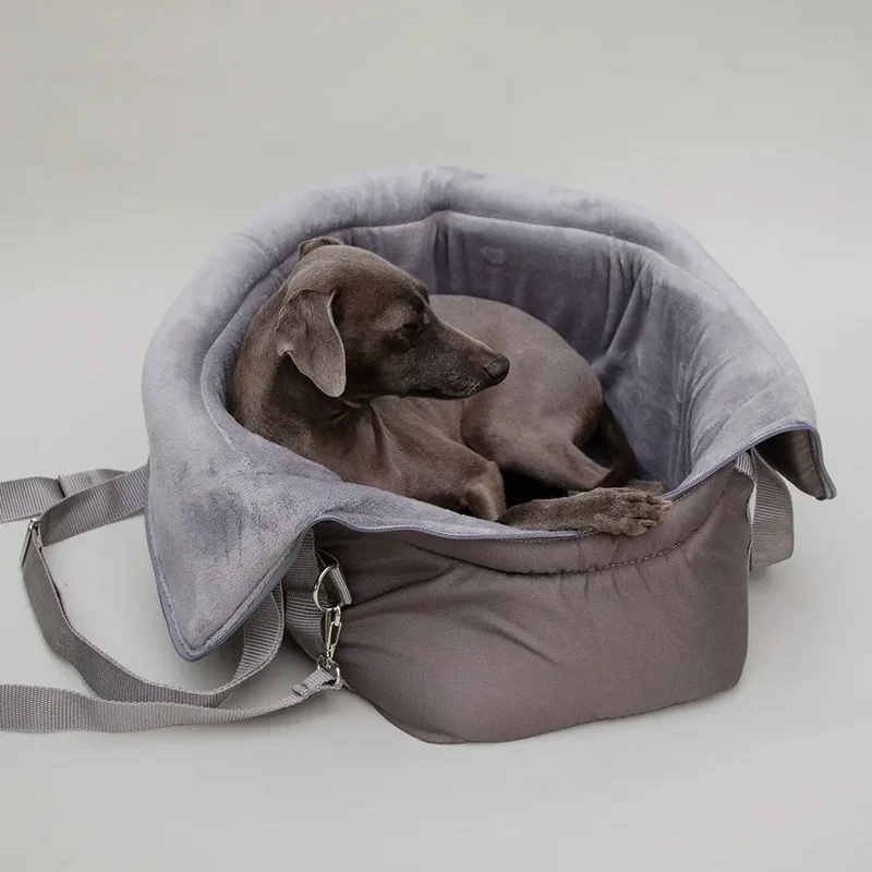 Hundeflugtasche AIR Lunch & Dinner – Taupe