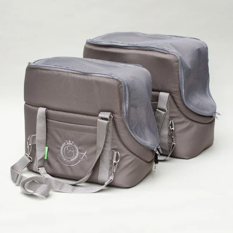 Hundeflugtasche AIR Lunch & Dinner – Taupe
