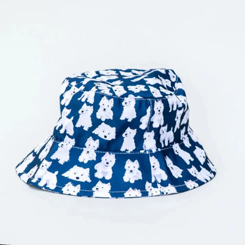 "Happy Hat" mit Hundemotiven