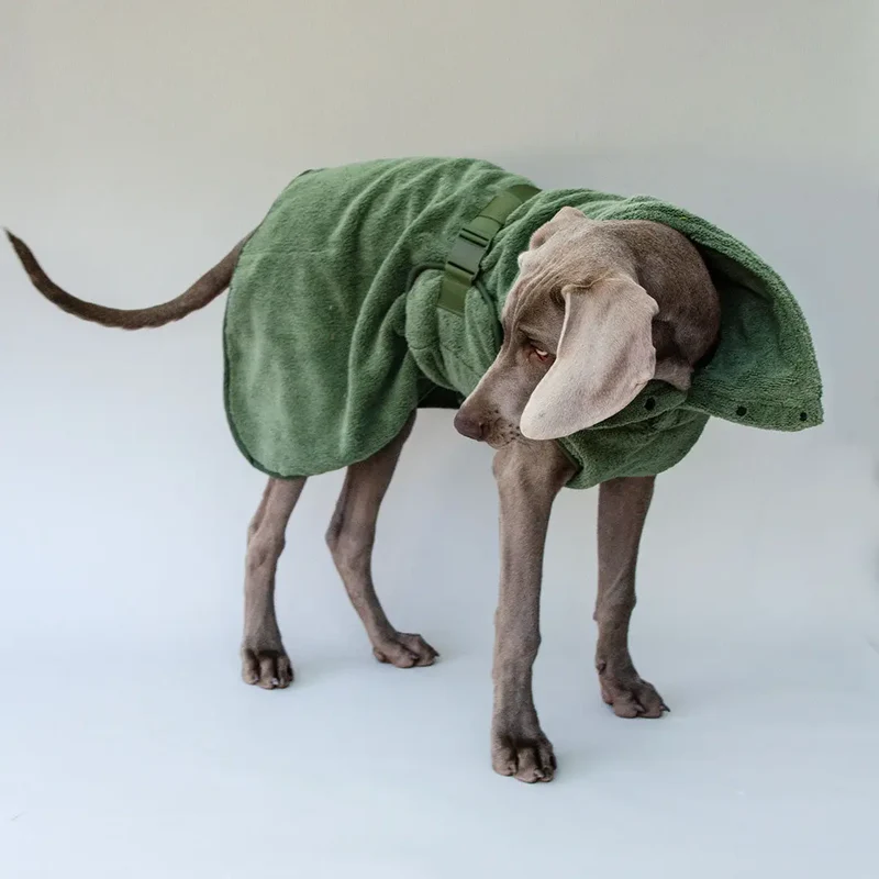 "Bubble" - der Bademantel für Hunde