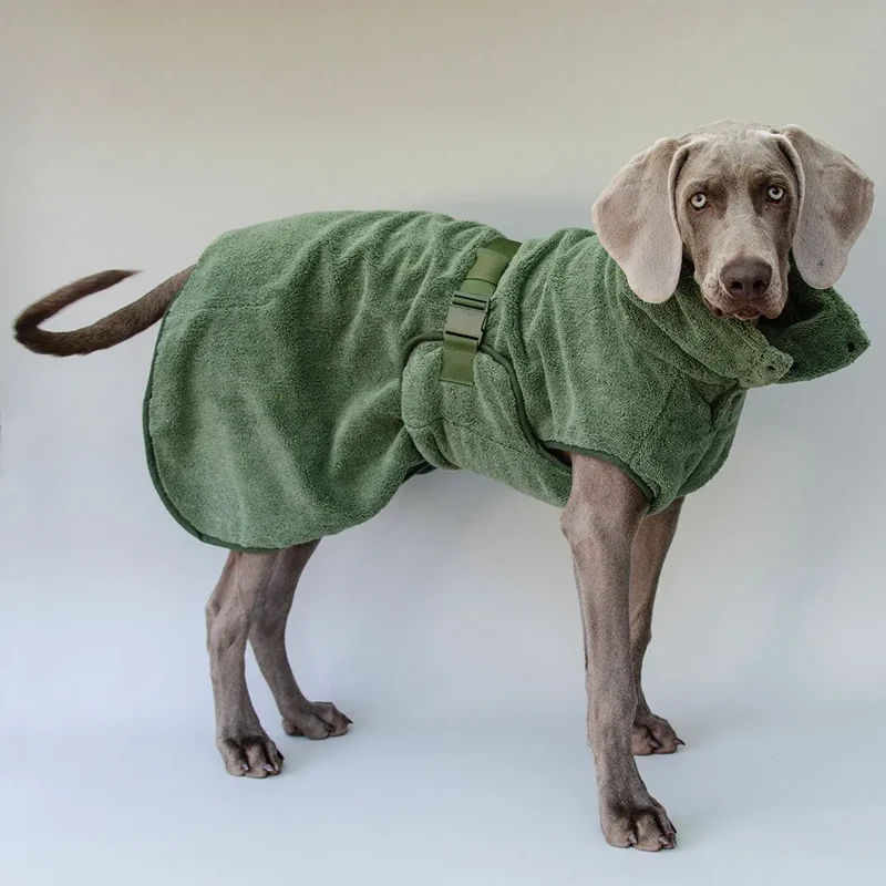 "Bubble" - der Bademantel für Hunde