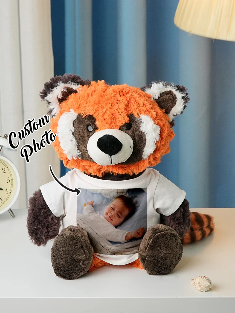 Personalisierte Tier Plüsch Kuscheltier Geburt Ankündigung Geschenk für Baby Shower