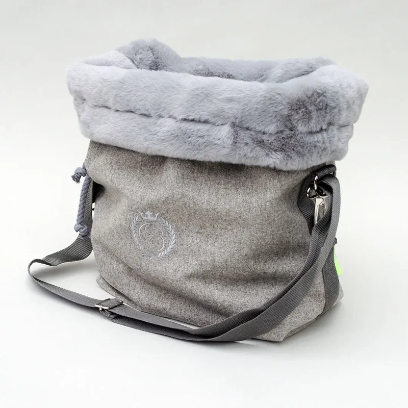 Tragetasche "Puppybag silver"