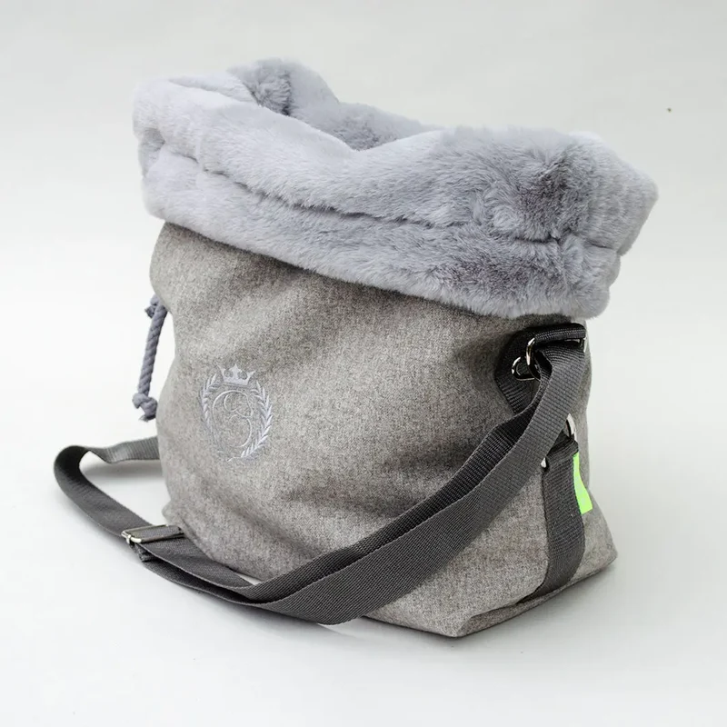 Tragetasche "Puppybag silver"