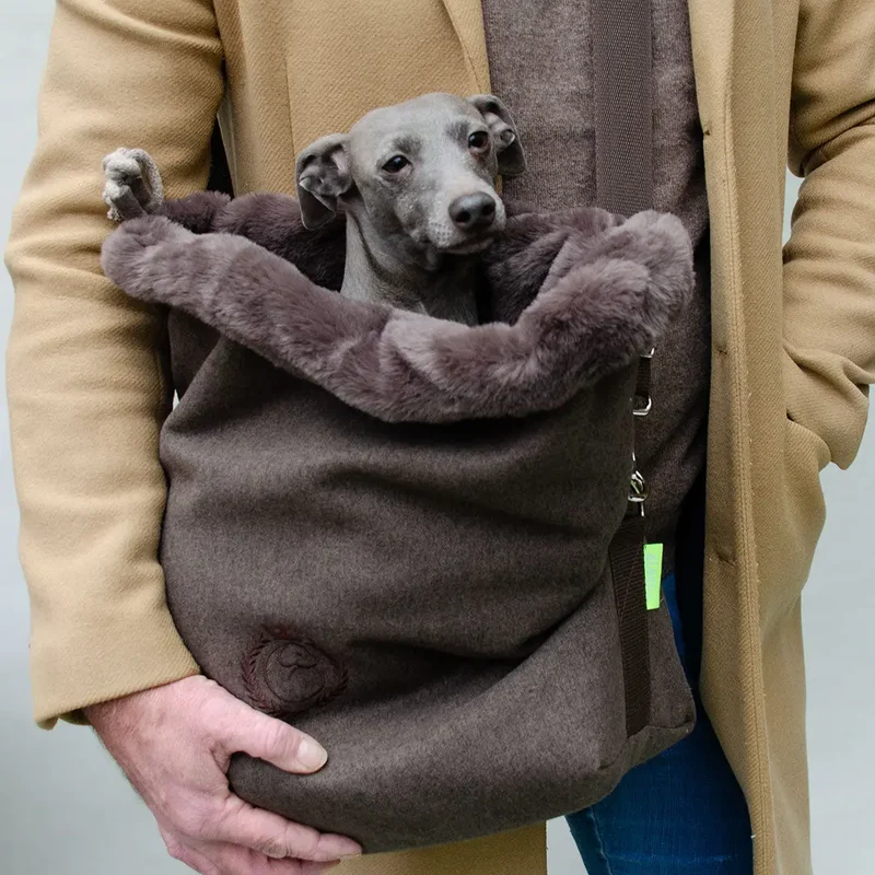 Tragetasche "Puppybag Wood"
