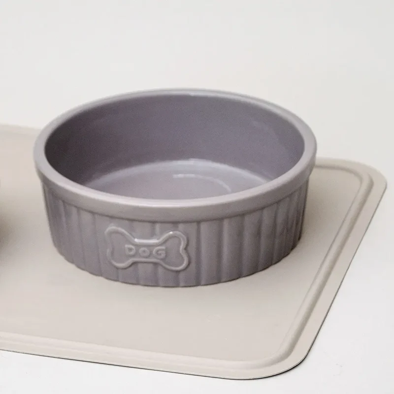 Napfunterlage „PAW Plain“ in Creme