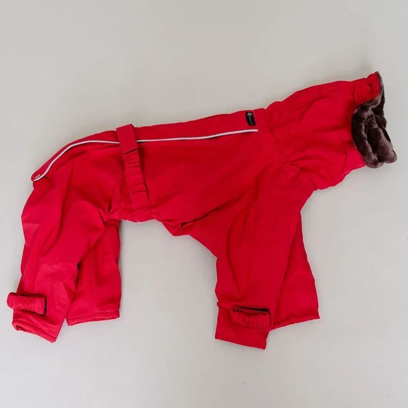 Kelly IG Snow - winter Hundeoverall - red - SDW