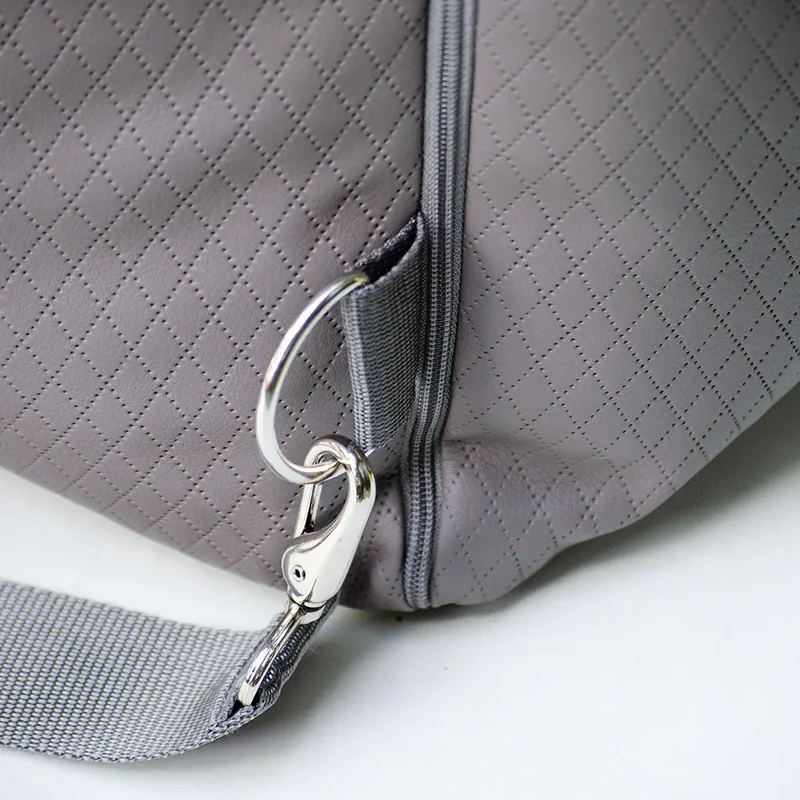 Hundeautositz „Travelbed" – XXXL Grau, bis 35 kg