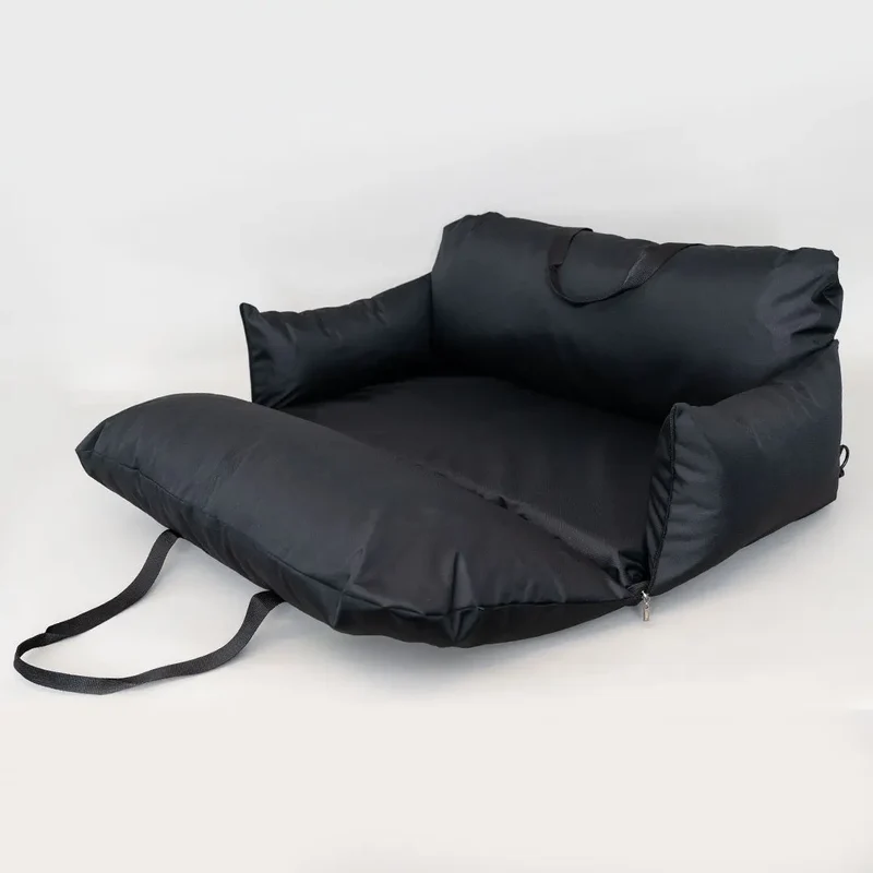 Hundeautositz „Black Magic" – XXL-LONG