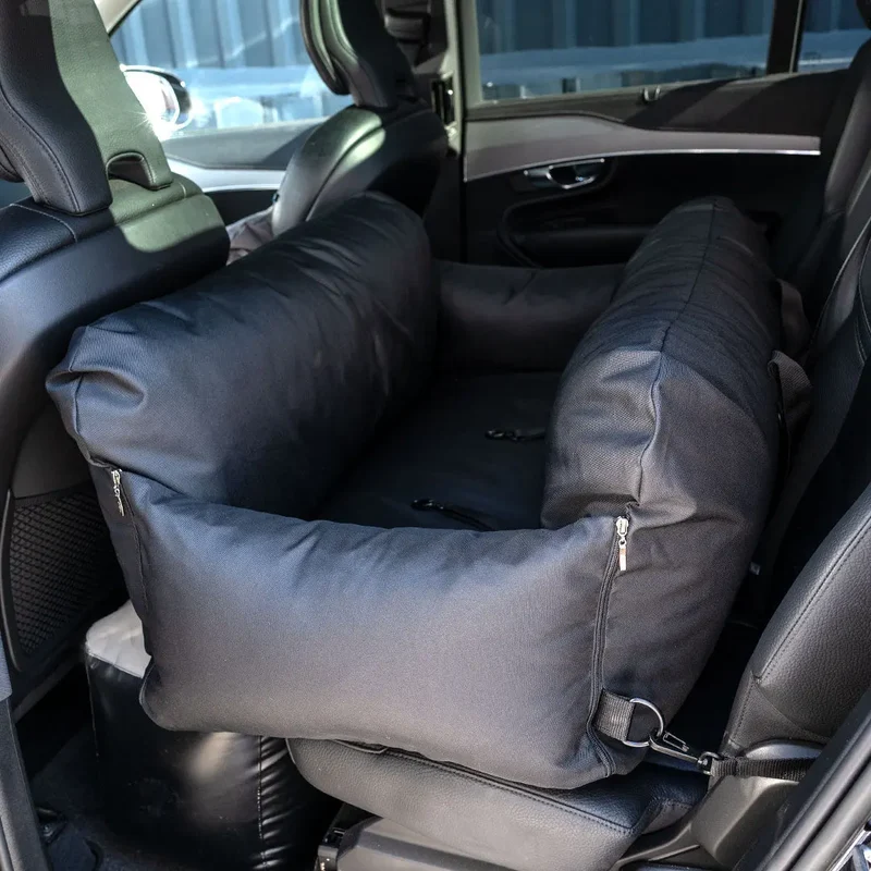 Hundeautositz „Black Magic" – XXL-LONG
