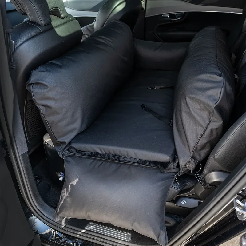 Hundeautositz „Black Magic" – XXL-LONG