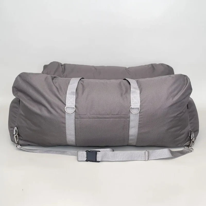 Hundeautositz „Travel Expert" – XXL-LONG Taupe