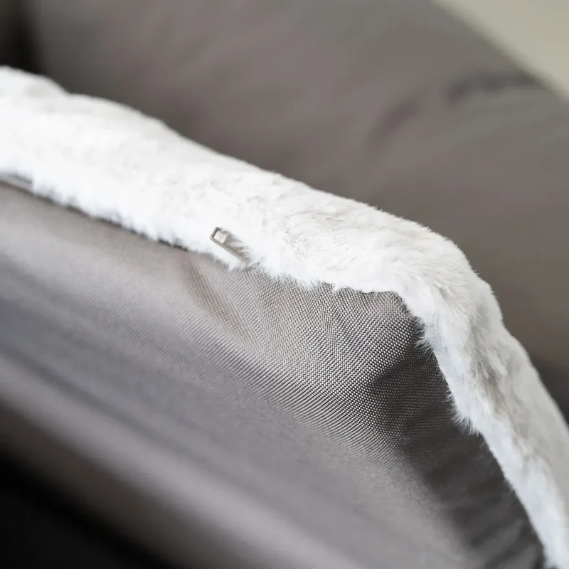 Hundeautositz „Travel Expert" – XXL-LONG Taupe