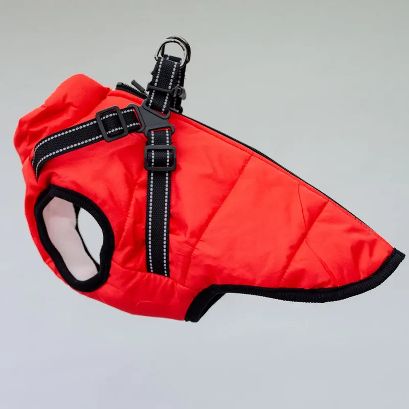 Sportswear Jacke für Hunde - rot