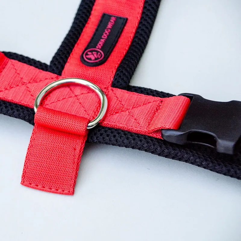 Sofa Dog Wear Sportgeschirr "Big" - red
