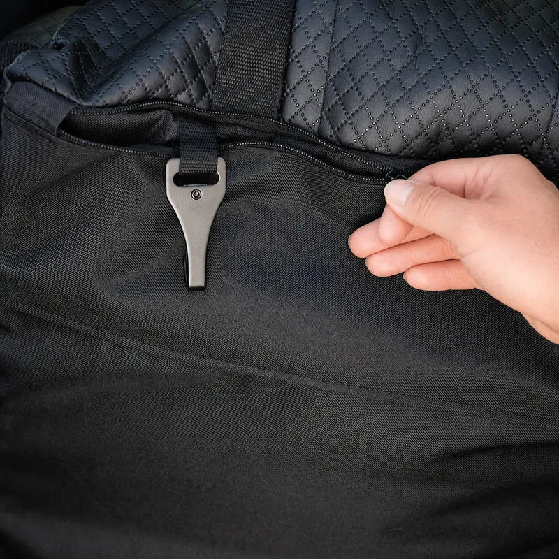ISOFIX-Hundeautositz „Travel Deluxe" – Black Magic