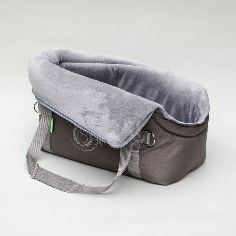 Hundeflugtasche AIR XL-LONG Lunch & Dinner – Taupe