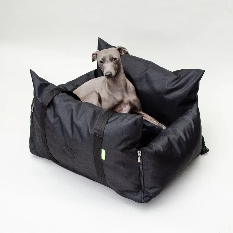 Hundeautositz „Slide Out Deluxe" – Black