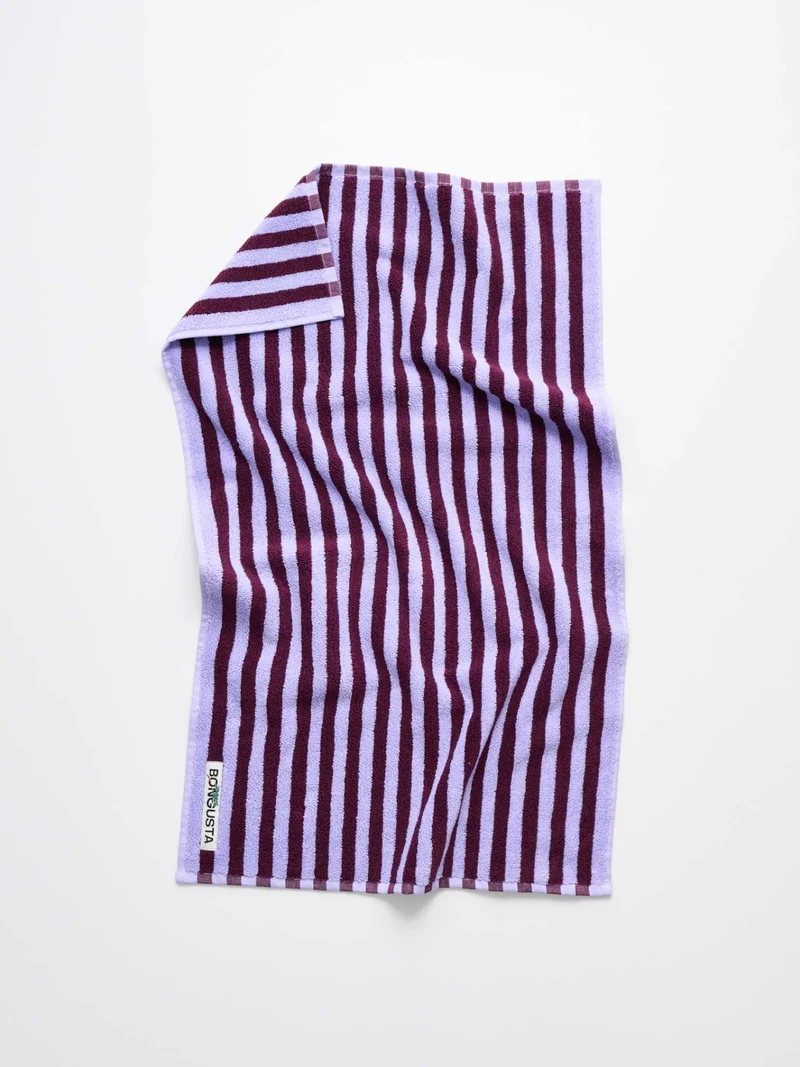 Wein & Lavendelblau Naram Handtuch
