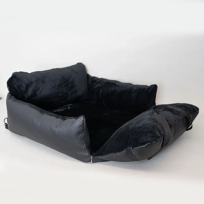 Hundeautositz „Black Magic Travelbed" – XXXL, bis 35 kg