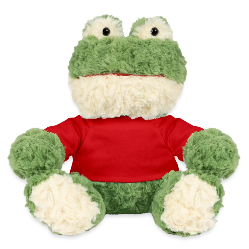 Prüschtier - Frosch Torge personalisierbar