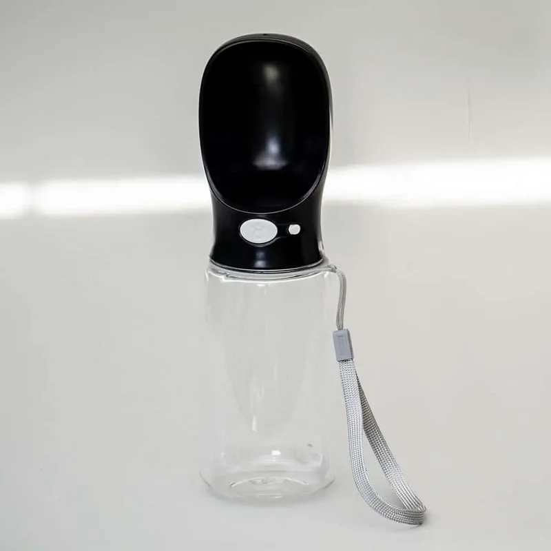 Tragbare Hundeflasche „Bevendo” - black