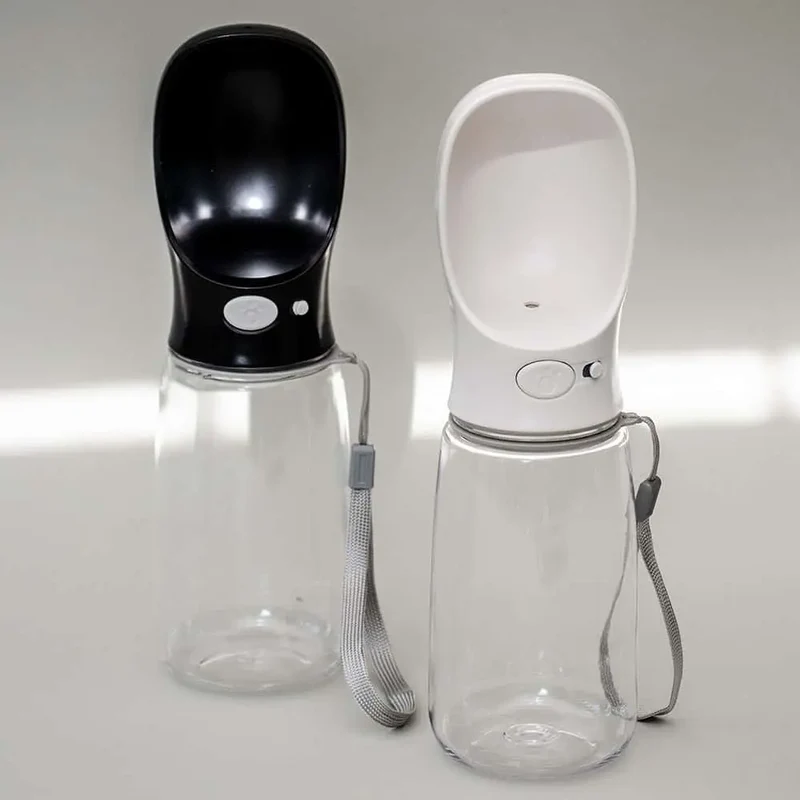 Tragbare Hundeflasche „Bevendo” - black