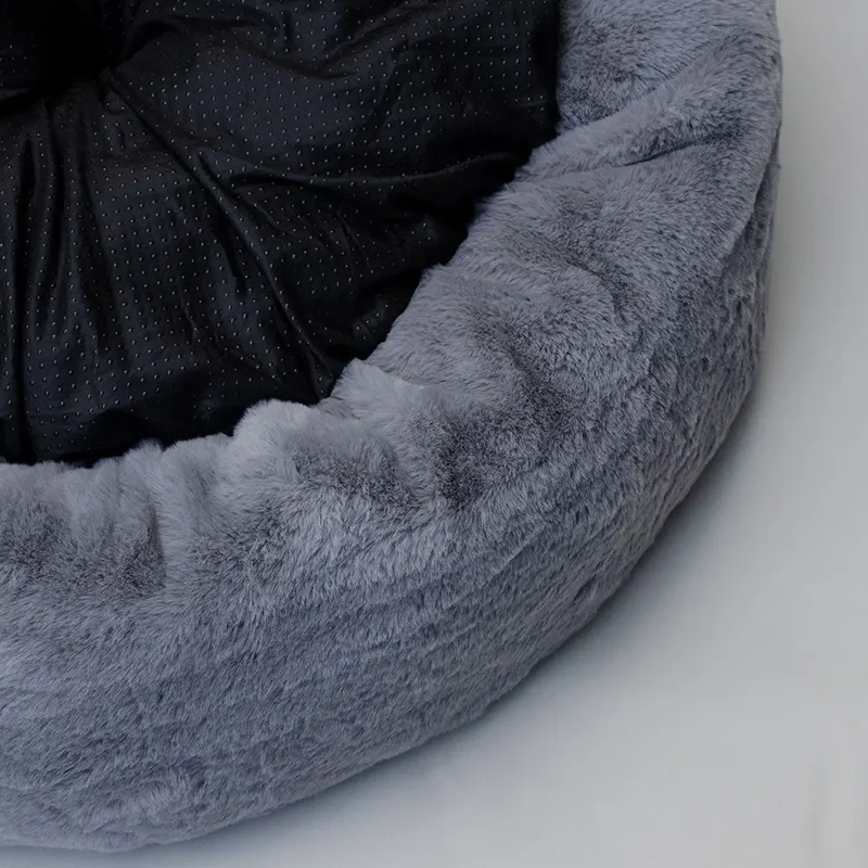 Flauschiges Hundebett "Day Dream" - grau