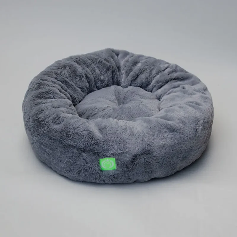 Flauschiges Hundebett "Day Dream" - grau