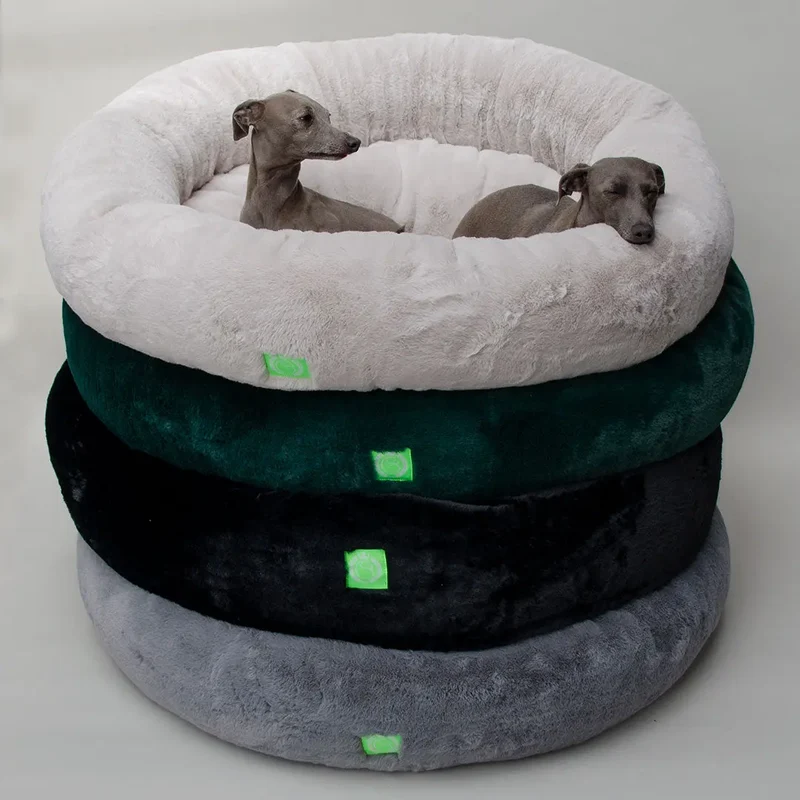 Das flauschige Hundebett „Day Dream“ - taupe