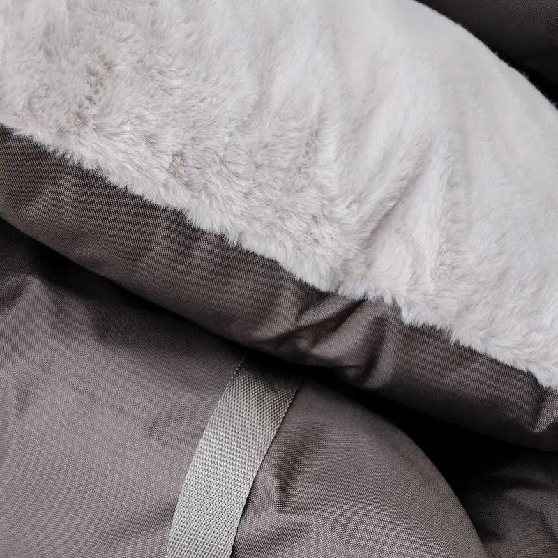 ISOFIX-Hundeautositz „Slide Out Deluxe" – Taupe