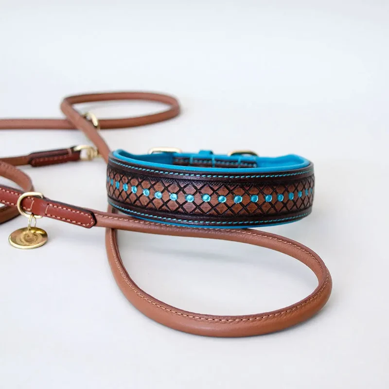 Hundehalsband im Westernstyle "Yellowstone"