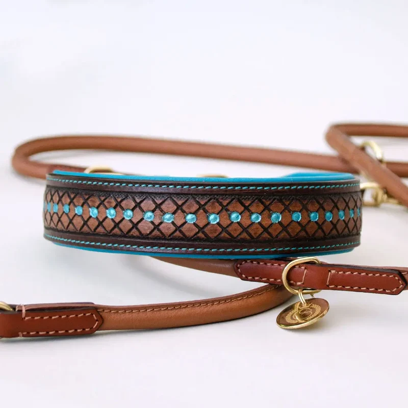 Hundehalsband im Westernstyle "Yellowstone"