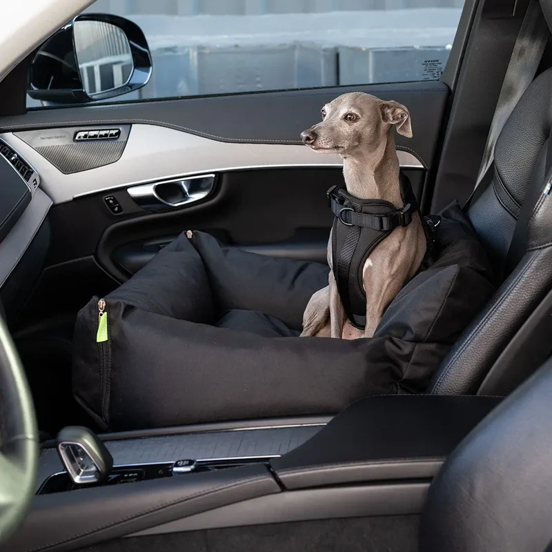 ISOFIX-Hundeautositz „Slide Out" – Black