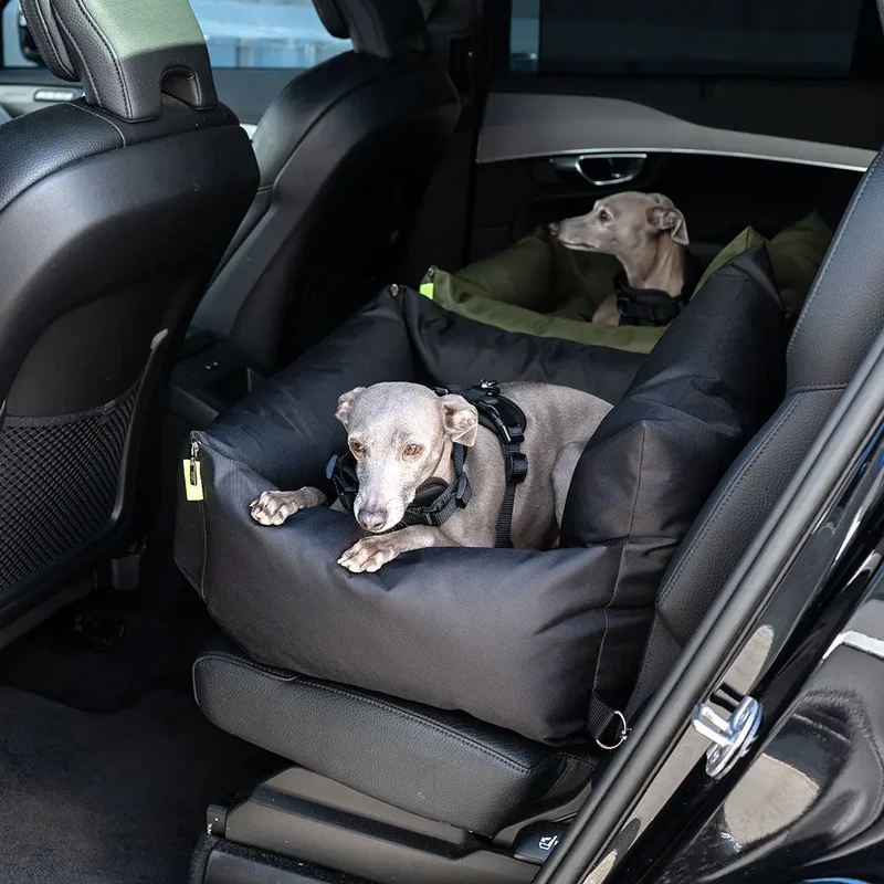 ISOFIX-Hundeautositz „Slide Out" – Black