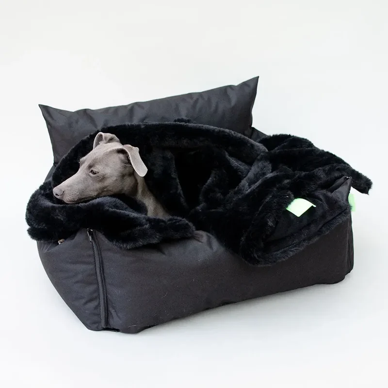 ISOFIX-Hundeautositz „Slide Out" – Black