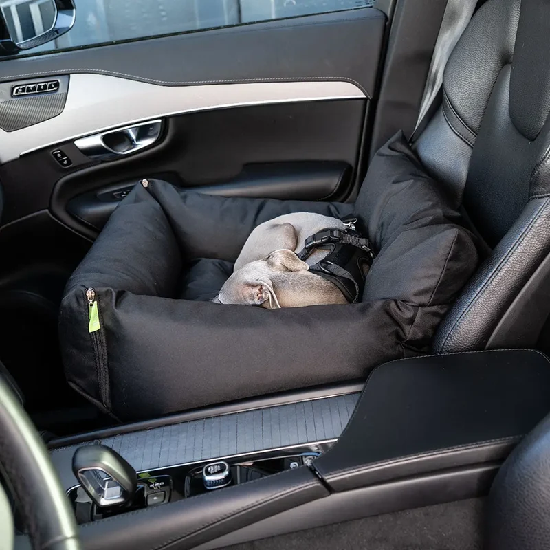 ISOFIX-Hundeautositz „Slide Out" – Black