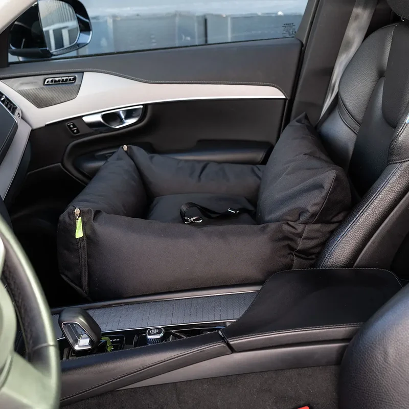 ISOFIX-Hundeautositz „Slide Out" – Black