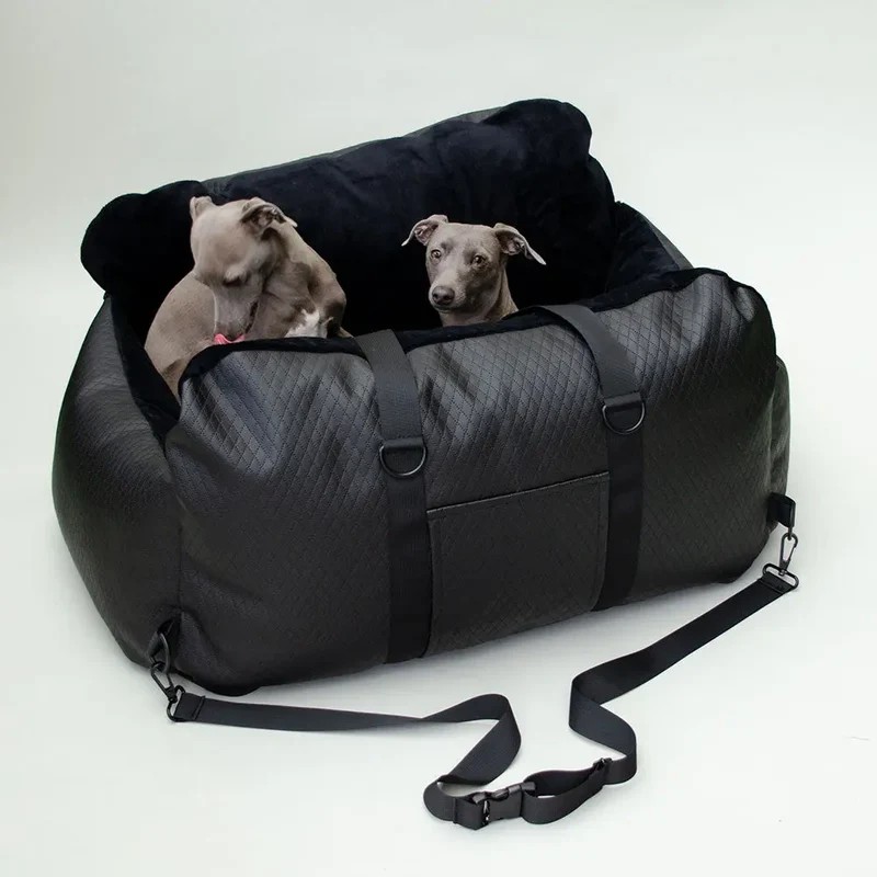 Hundeautositz „Black Magic" – XXL