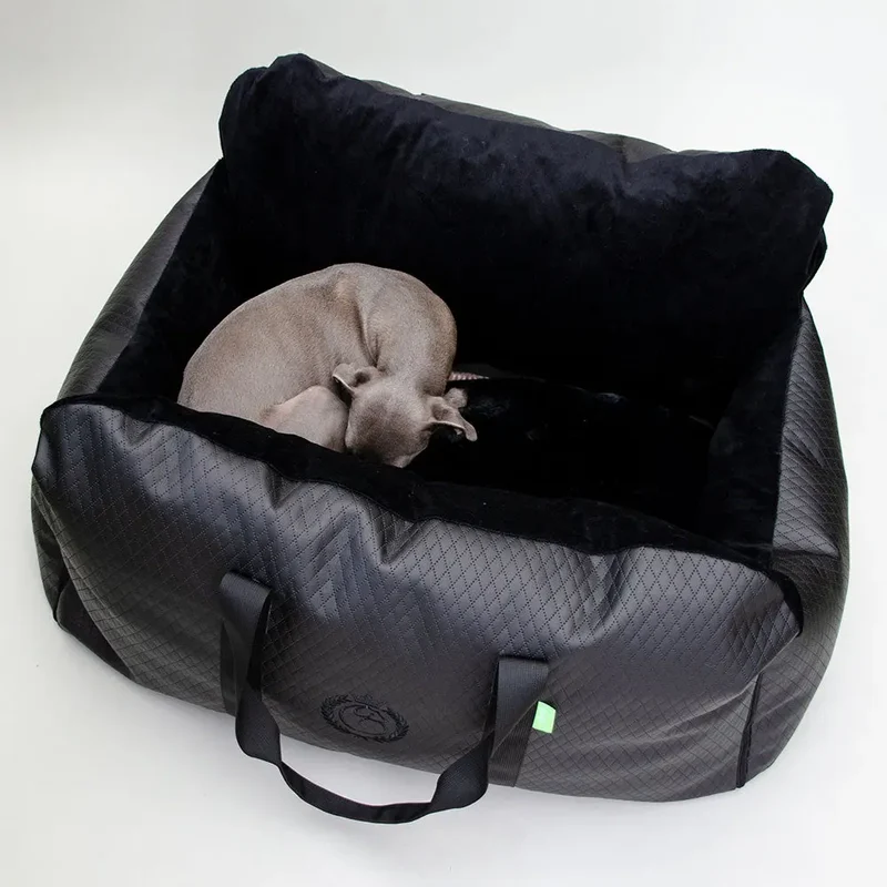 Hundeautositz „Black Magic" – XXL